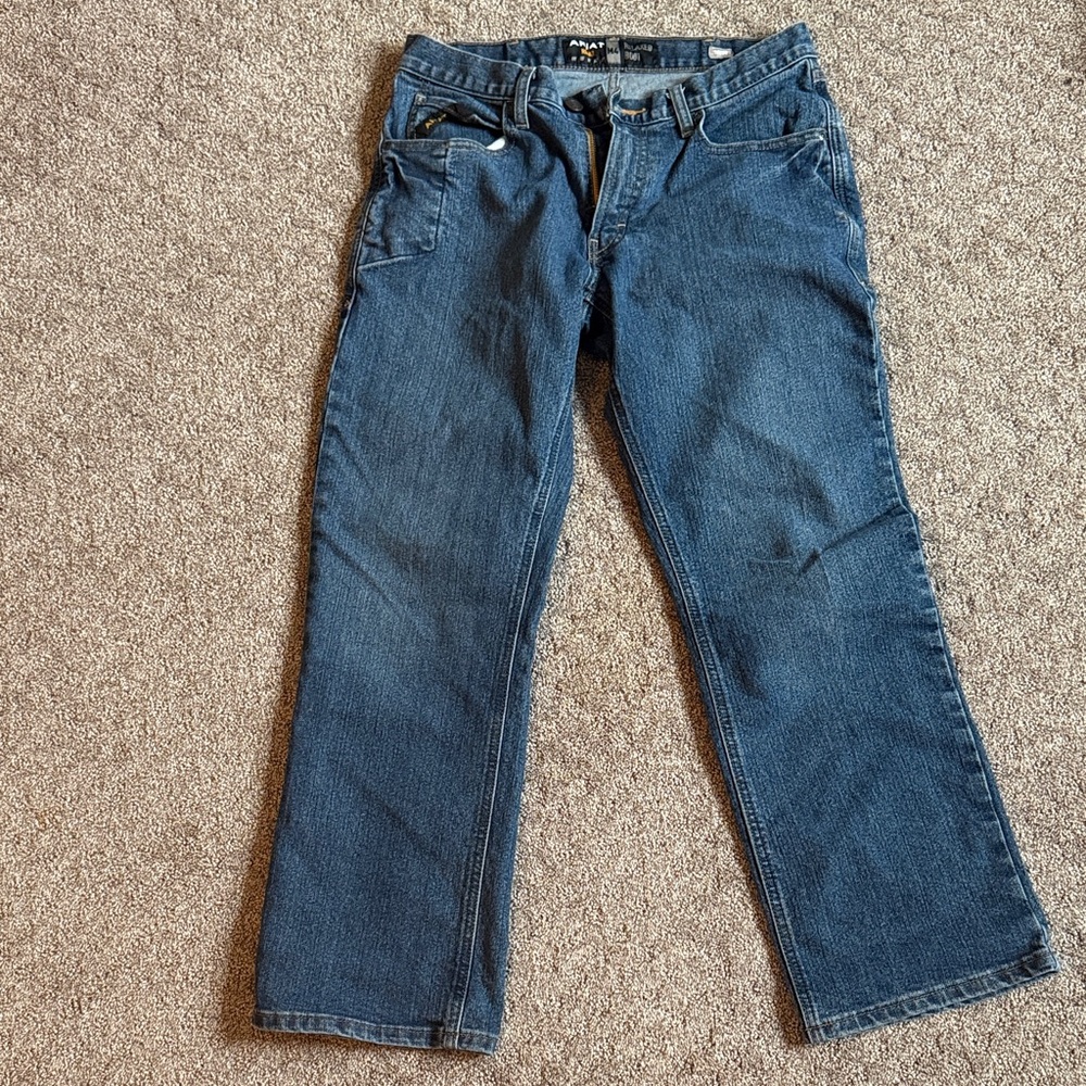 Ariat Men's Straight Blue Jeans
